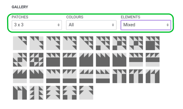 Big Blocks Filtered - 3x3 Mixed